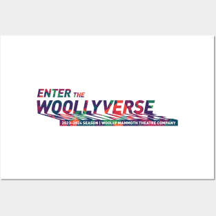 Woollyverse Logo Paint 2 Posters and Art